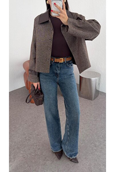 HAZELANNA Egyenes sötét Jean