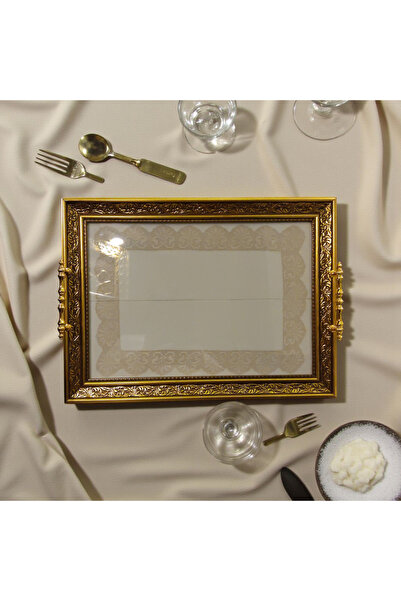 ANTEVİA EL YAPIMI ANTEP İŞİ SUNUM TEPSİSİ