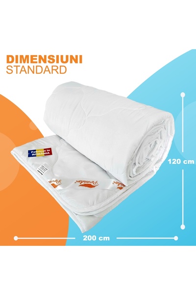 Pernador Pernador quilted duvet, microfiber 400g/sqm, washable at 90°C, 120cm x 200cm