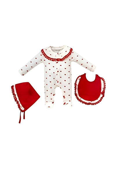 Nami Baby Organic Baby Girl Hospital Discharge Set – 10 Piece Hospital Discharge Set - 100% Cotton