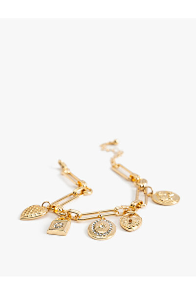 Koton Kalp Detaylı Sallantılı Zincir Bileklik