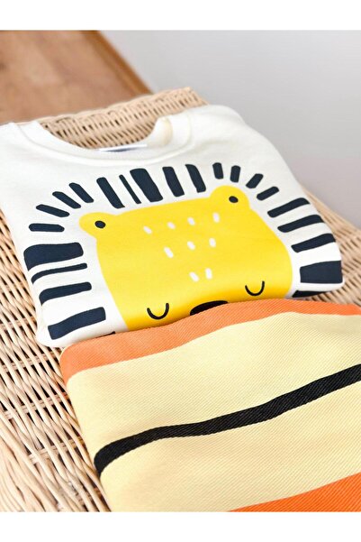 UNICORN Barbosa Sweatshirt Pants Eşortman Stylish 2-Piece Cotton Without Piping Men's Set 100% Cotton Brushed