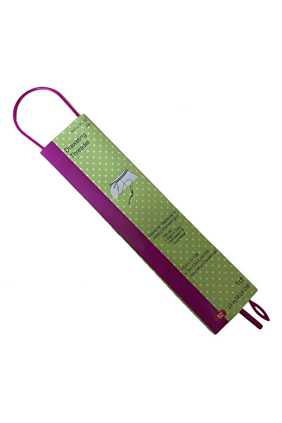 EleganTShoP Κορδόνι περασμένο από κορδέλα από καουτσούκ φούξια YL-72