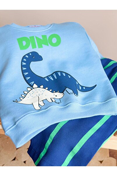 UNICORN Barbosa Sweatshirt Pants Eşortman Stylish 2-Piece Cotton Without Piping Men's Set 100% Cotton Brushed