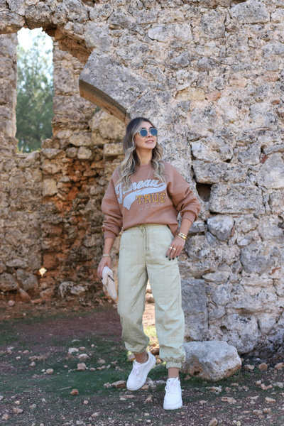 bytugcekaya Green Gofreli Quilted Trousers