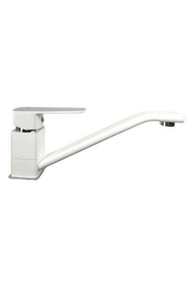 Mixxus Kitchen sink faucet, white, Missouri 555 White, single lever, long spout