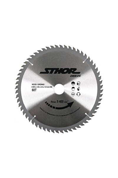 Sthor Lamă de ferăstrău circular pentru lemn 250 mm x 30 mm x 3,0 mm, 60 de d...