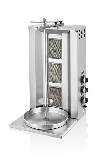 BEM 3 Radyanlı Doğalgazlı & Tüplü Döner Makinası Ocağı