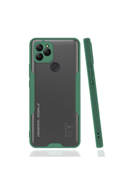 Aden General Mobile 21 Compatible Case Parfe Cover - Navy Blue