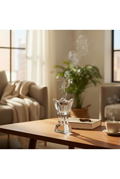 Casco مبخرة عصرية وأنيقة مصنوعة من الكريستال الشفاف