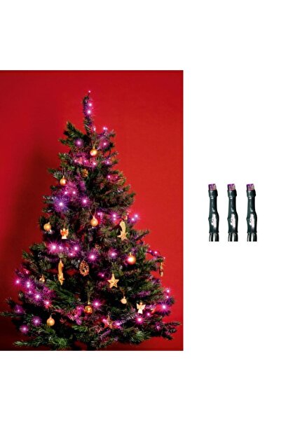 Somogyi Elektronic Ghirlandă cu 100 LED-uri roz, 8 m, interior, alimentare 230 V