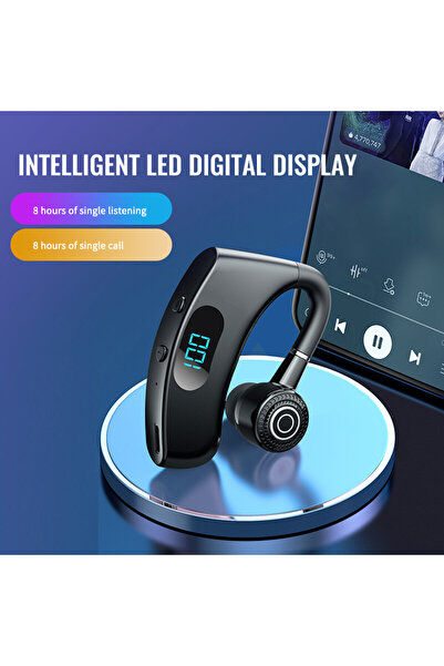 Zen Store Black Wireless Earbud Sport Bluetooth Headphone Over Ear Headset Long Battery Life