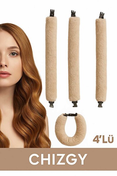CHIZGY مجموعة من 4 أدوات تصفيف الشعر من ويلسوفت، لا تحتاج إلى حرارة ولا تسبب ...