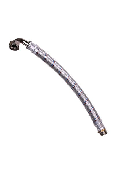 Brillo Furtun flexibil PROFESIONAL 70cm 1 inch Oțel inoxidabil 10 bar – BR-RF70