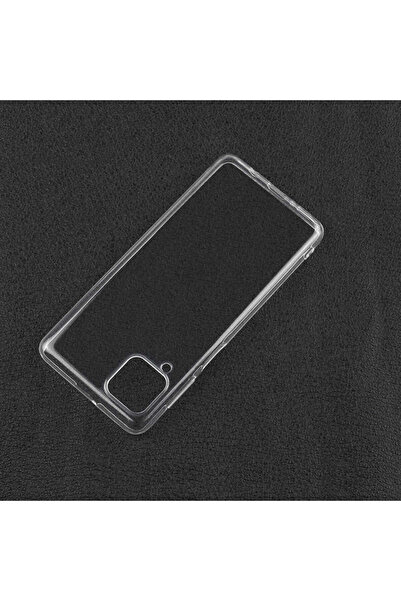 Aden Galaxy A22 4g Compatible Case Super Silicone Cover - Colorless