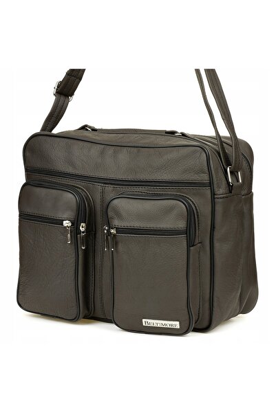 Other Geantă bărbătească, piele naturală, cu clapă, Beltimore