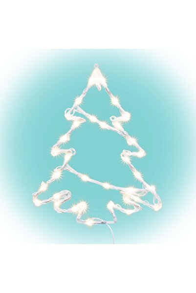 Somogyi Elektronic LED Window Fir KID 502 WW, 35 Warm White LEDs, 6 h/18 h Timer, Indoor and Outdoor