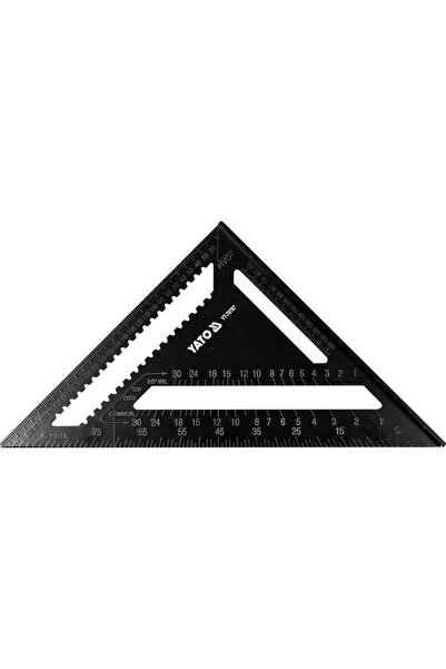 yato Echer multifuncțional 300 mm, oțel rezistent, pentru măsurare și trasare