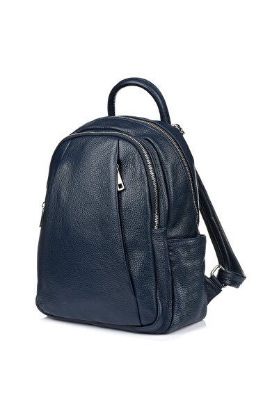 Other Rucsac din piele A4 pentru femei, încăpător, solid, italian premium, ma...
