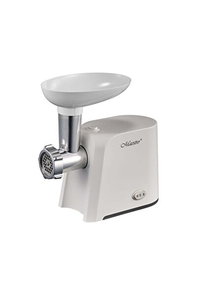 Maestro Masina de tocat electrica MR 852, 1000 W, alb, accesoriu pentru suc d...