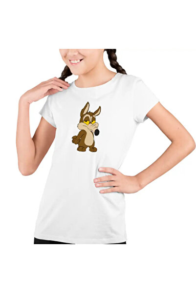 OEM Tricou Copii Fete Coiot Chibi Bebelus