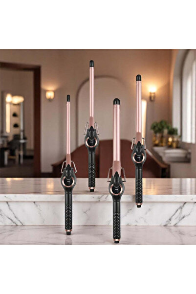 Enzo Professional ENZO EN-2222 Professional Hair Curler – Ceramic Titanium Barrel with Adjustable Temperature