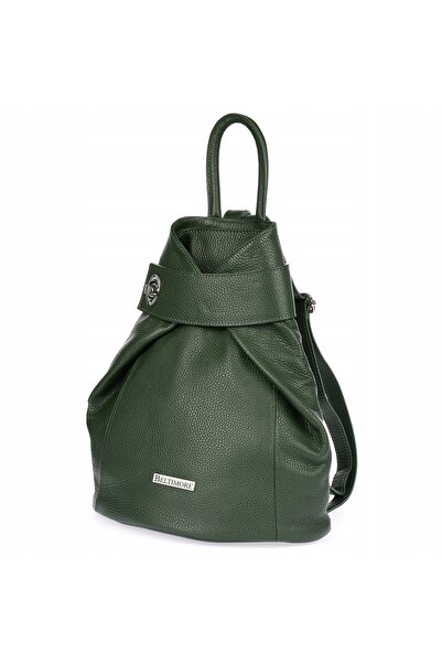 Other Women's leather backpack, elegant and fashionable for work