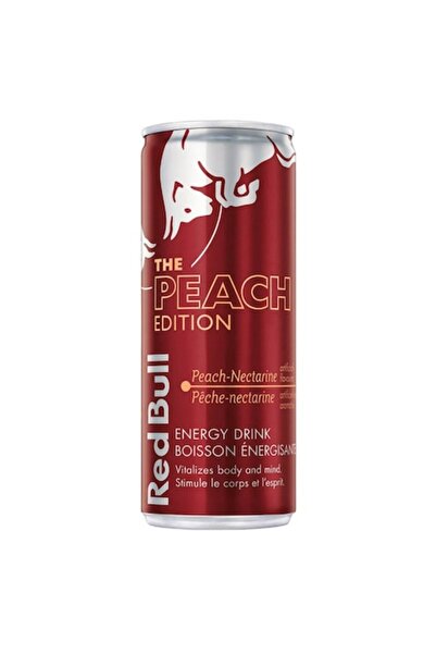 Red Bull energy drink with peach flavor, the peach edition, 250 ml