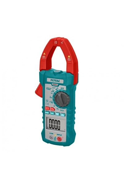 TOTAL Digital Clamp Meter (Amperometric Clamp) Flashlight Function, Data Memory