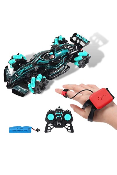 Bebelul Race Car with Steam, Lights, Sounds and Dual Control Handlebar + Remote Control