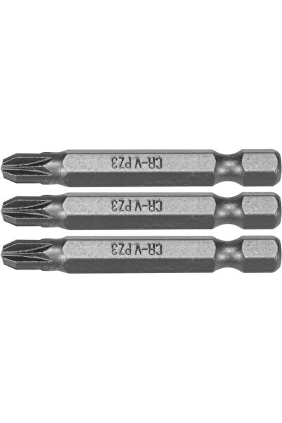 Sthor Set 3 biți 1/4'' PZ 3 x 50 mm, pentru șurubelniță și șurubelniță fără fir