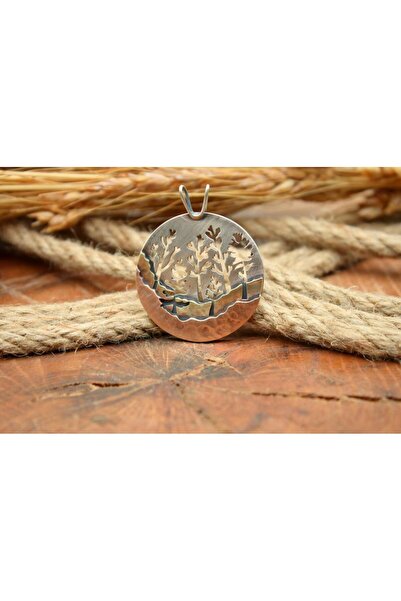 alpsilverart 925 Ayar Gümüş El Yapımı Hayat Ağacı Kolye – Gösterişli Takı Tas...