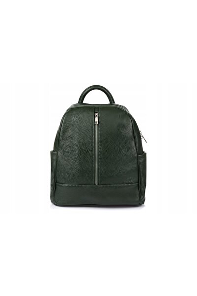 Other Leather Backpack A4 women's roomy solid Italian premium large solid leather