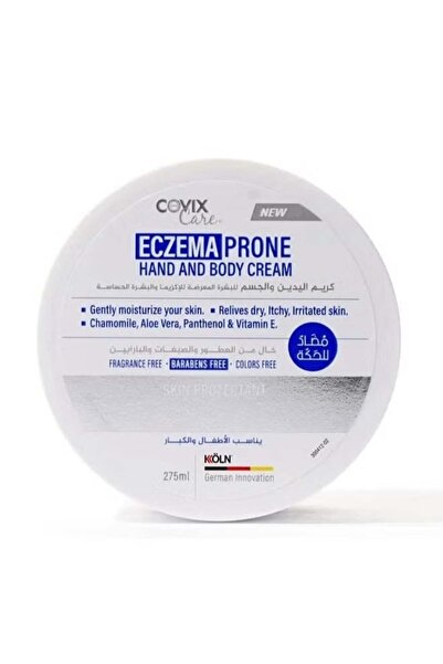 COVIX CARE كريم كوفيكس كير لليدين والجسم للبشرة المعرضة للإكزيما 275 مل