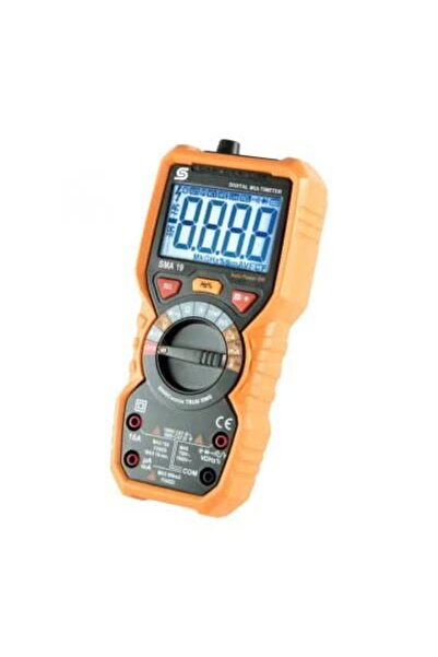Somogyi Elektronic Multimetru digital SMA 19, profesional, cu afișaj digital și măsurători extinse
