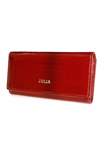 Other Portofel mare din piele Rosso Croco RFID pentru femei