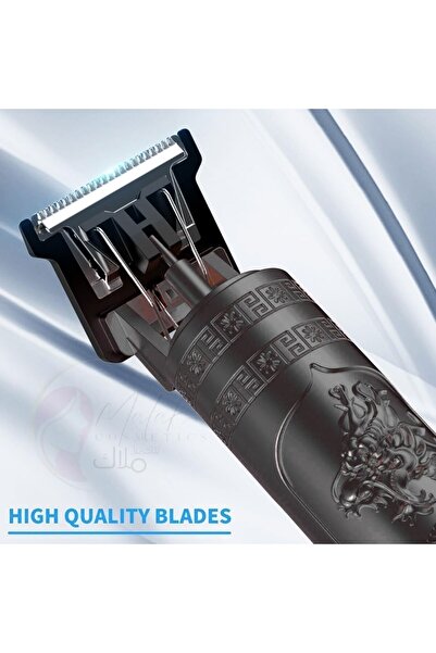 Generic VINTAGET9 Professional Cordless Hair Trimmer with Engraved Design