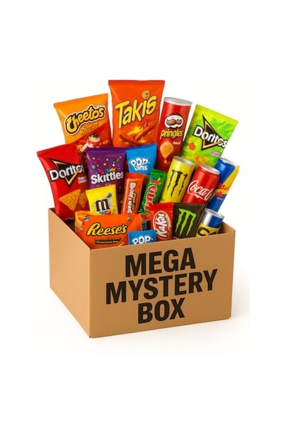 Jolly Rancher MEGA Mistery Box cu bunatati Americane, 1 kg