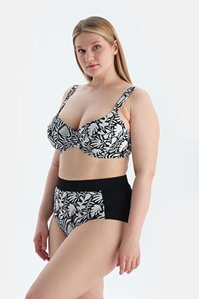 Dagi Πολύχρωμο ψηλόμεσο μπικίνι κάτω