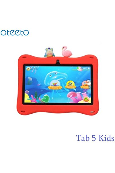 OTEETO جهاز لوحي للأطفال TAB 5 يعمل بنظام أندرويد بشاشة عالية الدقة مقاس 7 بو...
