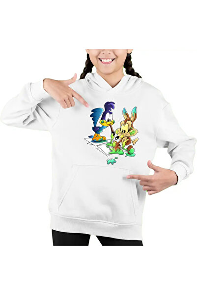 OEM Hanorac Copii Fete Coiotul Strutul Bebelusi Deseneaza