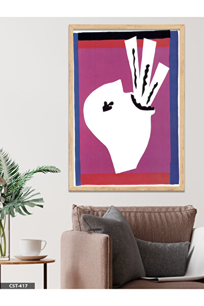 CeSht Keith Haring Neimenovana Jednodijelna Slika u Drvenom Okviru