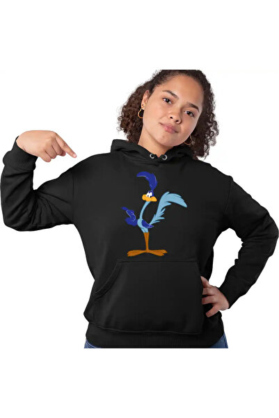 OEM Hanorac Femei Coiotul Strutul Bip Bip Desene Animate