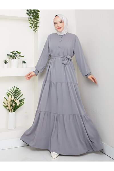 asia collection Tesettür Dress Plus Size