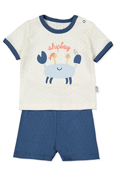 Bebetto AJURLU ŞORTLU 2Lİ TAKIM (SHIP BOY) LACİVERT