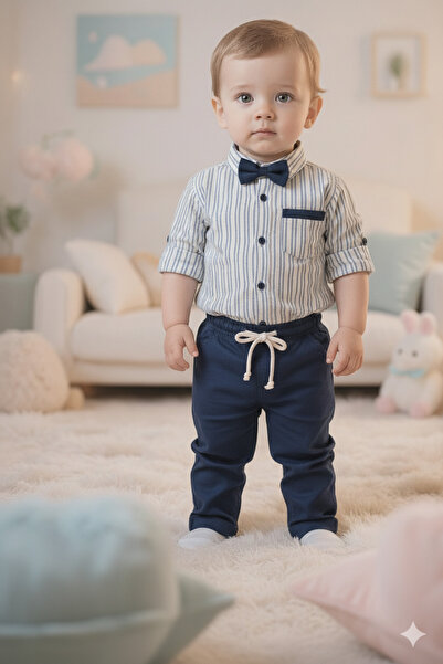 Cattac Kids CattacKids | Erkek Çocuk Gömlek ve Pantolon Takımı (2-5 Yaş)