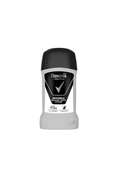 Rexona Men Invisible Black&White - Antiperspirant stick 48 h, 50 ml
