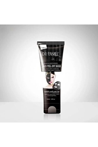 DR.RASHEL Masca Neagra Detoxifianta cu Carbune Activ - Dr Rashel Black Peel-off Mask 120 ml