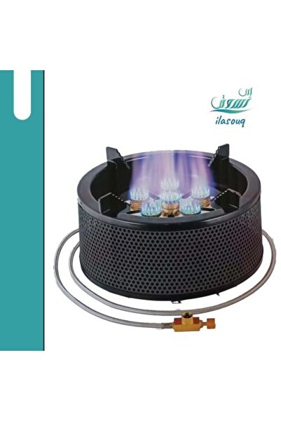 CAMPING FAMILY Portable Gas Stove 6 Burners