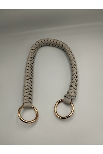 Zeyora مقبض حقيبة جلدية 45 سم، إكسسوار للحقائب، مقبض حقيبة محبوك